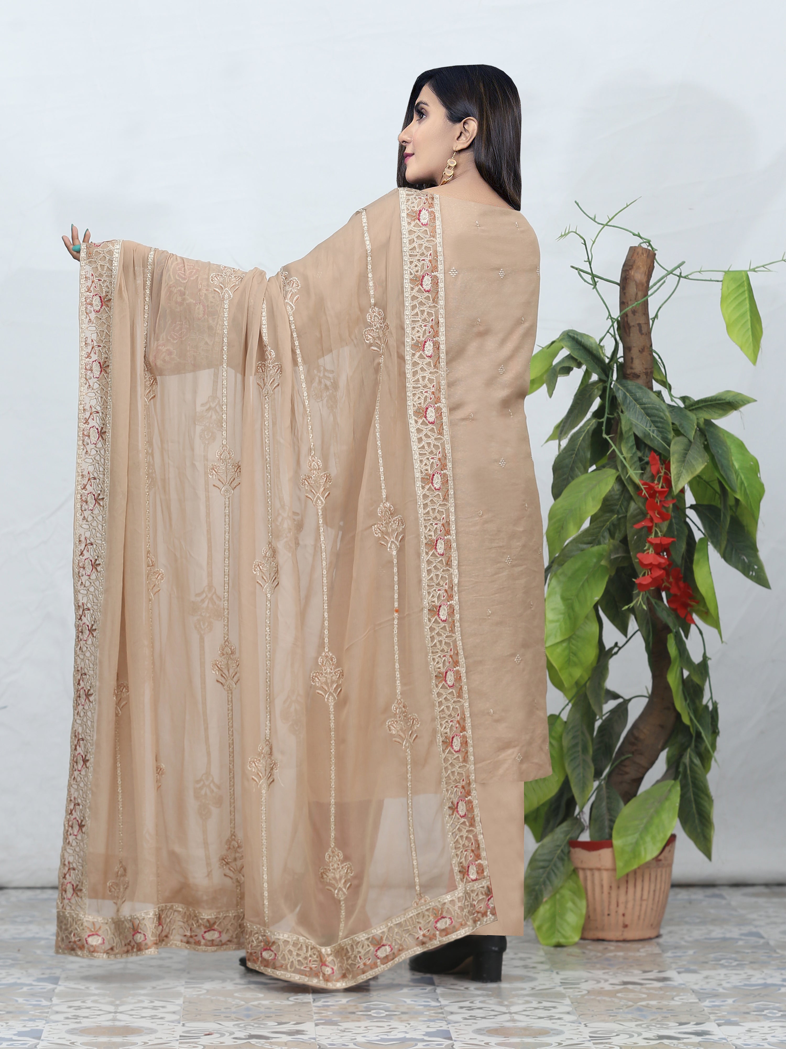 RAKS DG-851B (Unstitched KARANDI Collection)